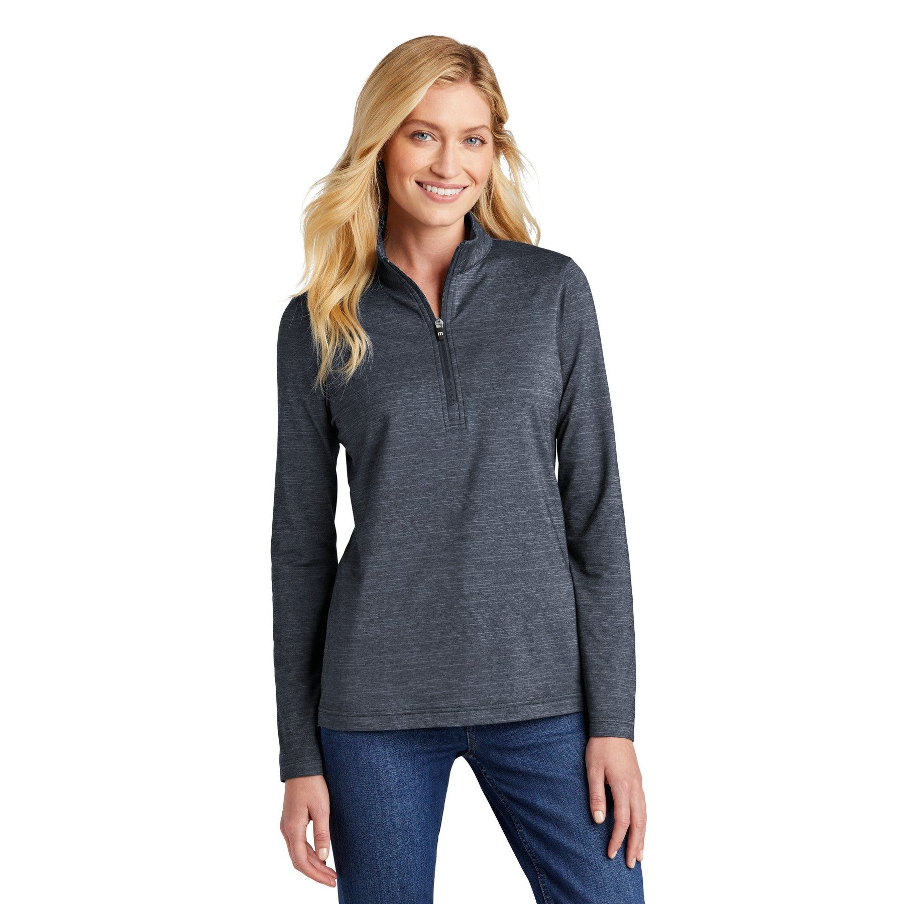 TravisMathew-TravisMathew Women's Crestview 1/4-Zip TM1WW003-MedTech-3